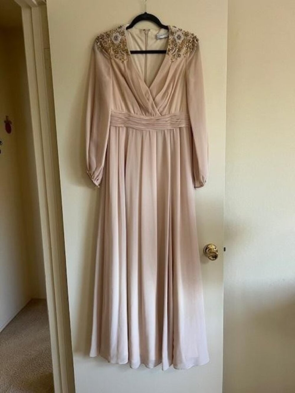 Ieena for Mac Duggal Chiffon Gown